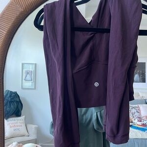 Lululemon deep, purple align leggings
